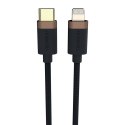 Kabel USB-C do Lightning Duracell 1m (czarny)