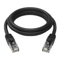 Okrągły kabel sieciowy Ethernet Orico, RJ45, Cat.6, 2m (czarny)