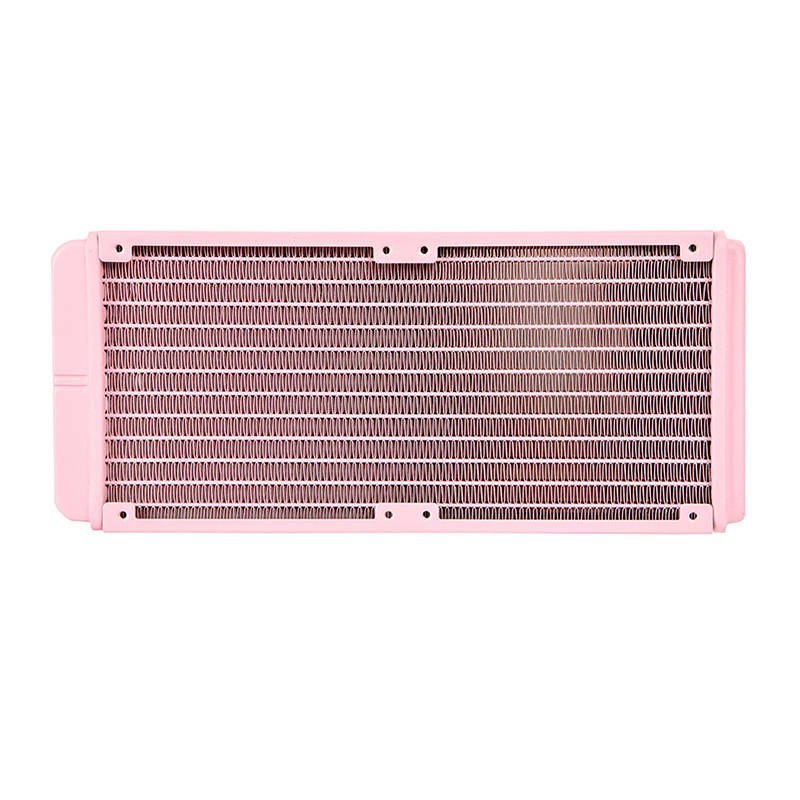 Chłodzenie wodne komputera DX240 V2 RGB 2x 120x120 (Różowe)
