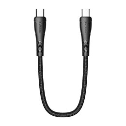 Kabel USB-C do USB-C Mcdodo CA-7640, PD 60W, 0.2m (czarny)