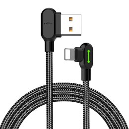 Kabel USB do Lightning, Mcdodo CA-4679, kątowy, 3m (czarny)