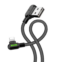 Kabel USB do Lightning, Mcdodo CA-4679, kątowy, 3m (czarny)