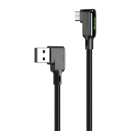 Kabel USB do Micro USB, Mcdodo CA-7530, kątowy, 1.2m (czarny)