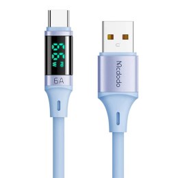 Kabel USB do USB-C, Mcdodo CA-1922, 6A, 1.2m (niebieski)
