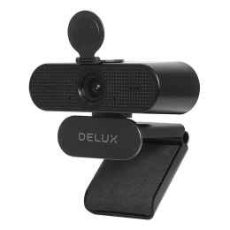 Kamera internetowa z mikrofonem Delux DC03 (czarna)