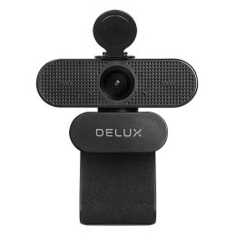 Kamera internetowa z mikrofonem Delux DC03 (czarna)