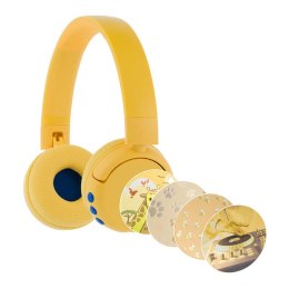 Słuchawki bezprzewodowe dla dzieci BuddyPhones POPFun (żółte)