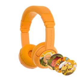 Słuchawki bezprzewodowe dla dzieci BuddyPhones PlayPlus (żółte)
