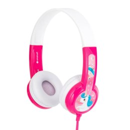 Słuchawki przewodowe dla dzieci BuddyPhones Discover (różowe)