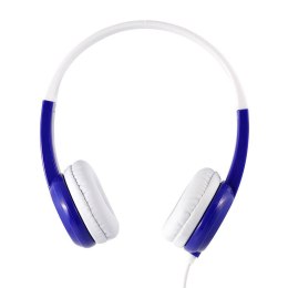 Słuchawki przewodowe dla dzieci BuddyPhones DiscoverFun (niebieskie)