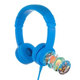 Słuchawki przewodowe dla dzieci BuddyPhones Explore Plus (niebieskie)