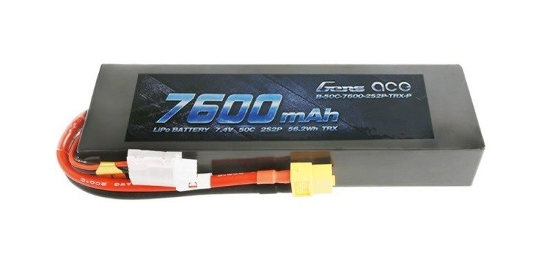 Akumulator Gens Ace 7600mah 7 4v 50c 2s2p Xt60 Material Case Gens Ace