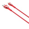 Kabel Lightning LDNIO LS661 30W, 1m Czerwony