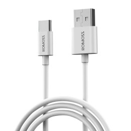 Kabel USB do USB-C Romoss CB308 3A, 1m (biały)
