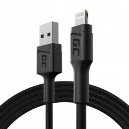 Kabel USB-A do Lightning Green Cell GC PowerStream, 120cm do iPhone, iPad, iPod, szybkie ładowanie
