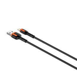 Kabel USB - Lightning LDNIO LS532, 2m (szaro-pomarańczowy)