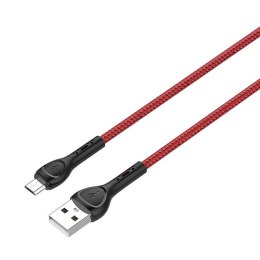 Kabel USB - Micro USB LDNIO LS482 2m (czerwony)