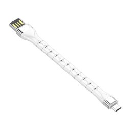 Kabel USB - Micro USB LDNIO LS50 0,15m (biały)