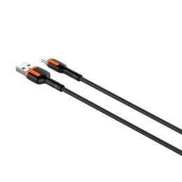 Kabel USB - Micro USB LDNIO LS531 1m (szaro-pomarańczowy)
