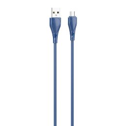 Kabel USB - Micro USB LDNIO LS612 2m, 30W (niebieski)