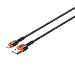Kabel USB - USB-C LDNIO LS531, 1m (szaro-pomarańczowy)