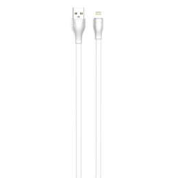 Kabel USB do Lightning LDNIO LS553, 2.1A, 2m (biały)