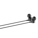 Słuchawki dokanałowe przewodowe LDNIO HP04, jack 3.5mm (czarne)