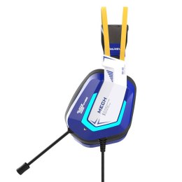 Słuchawki gamingowe Dareu EH732 USB RGB (niebieskie)