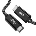 Kabel USB-C / USB4.0 Gen3 240W 40Gbps, 1m (czarny)