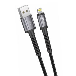 Kabel USB do Lightning Foneng X83, 2.1A, 1m (czarny)