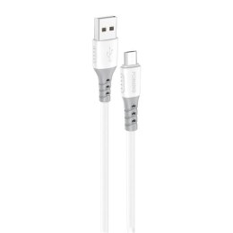 Kabel USB do Micro USB Foneng X66, 20W, 3A, 1m (biały)