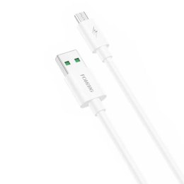 Kabel USB do Micro USB Foneng X67, 5A, 1m (biały)