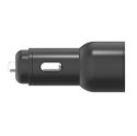 Ładowarka samochodowa Cygnett USB, USB-C 20W (czarna)