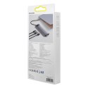 Hub USB-C 12w1 Baseus Metal Gleam Series (Szary)
