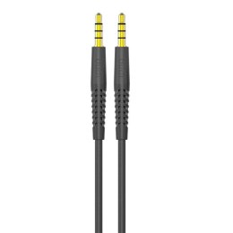Kabel AUX mini jack 3.5mm do mini jack 3.5mm Budi, 1.2m (czarny)