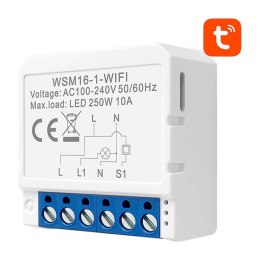 Inteligentny przełącznik dopuszkowy Wi-Fi Avatto WSM16-W1 TUYA