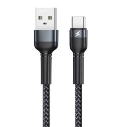 Kabel USB-C Remax Jany Alloy, 1m, 2.4A (czarny)