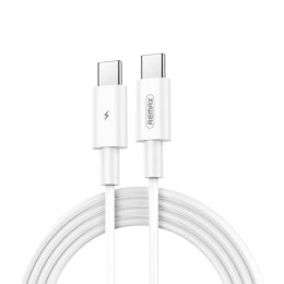 Kabel USB-C do USB-C Remax Marlik, 1m, 100W (biały)