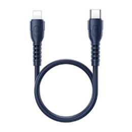 Kabel USB-C-lightning Remax Ledy, RC-C022, 30cm, 20W (niebieski)