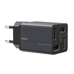 Ładowarka sieciowa Remax, RP-U43, 4x USB, 3.4A (czarna)