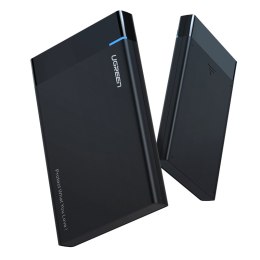 Obudowa zewnętrzna dysku HDD/SSD 2,5" UGREEN US221, SATA 3.0, USB-C, 50cm (czarna)
