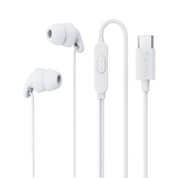 Słuchawki Remax RM-518a, USB-C, 1.2m (białe)