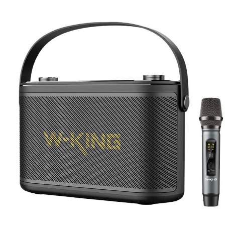 Głośnik bezprzewodowy Bluetooth W-KING H10 S 80W (czarny)