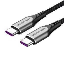 Kabel ładowania USB-C do USB-C Vention, TAEHF, PD 5A, 1m (czarny)