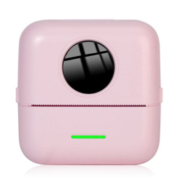 Neovol Mini Drukarka Termiczna Bluetooth Różowa