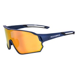 Okulary przeciwsłoneczne na rower Rockbros 10134PL (niebieskie)