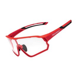 Okulary rowerowe, polaryzacyjne Rockbros 10135R (czerwone)