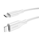 Kabel Choetech IP0040 USB-C do Lightning PD18/30W 1.2m (biały)