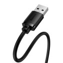 Przedłuzacz Baseus USB 2.0 męski do żeński, AirJoy series, 0.5m (czarny)