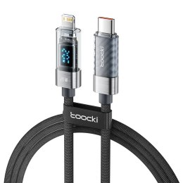 Kabel USB-C do Lightning Toocki, 1m, 20W (szary)